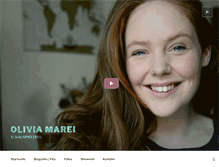 Tablet Screenshot of oliviamarei.com